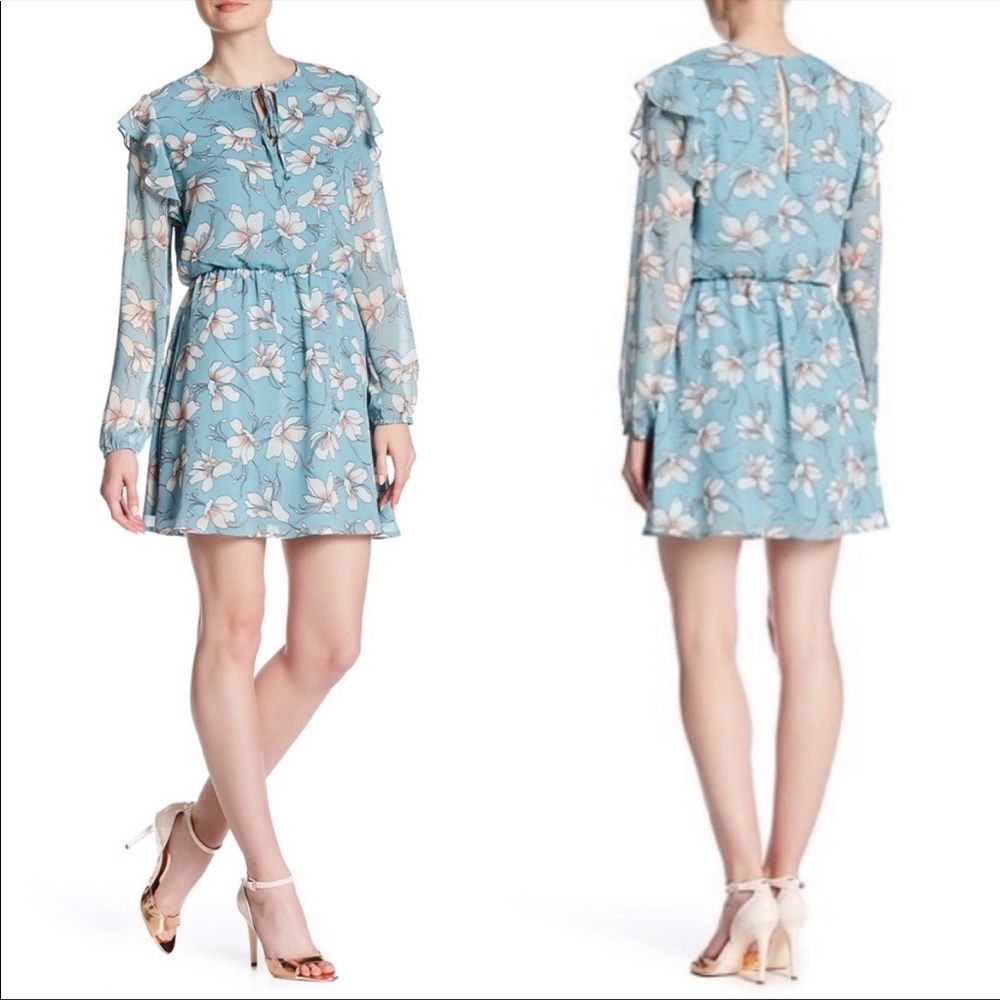 Flower boho dress